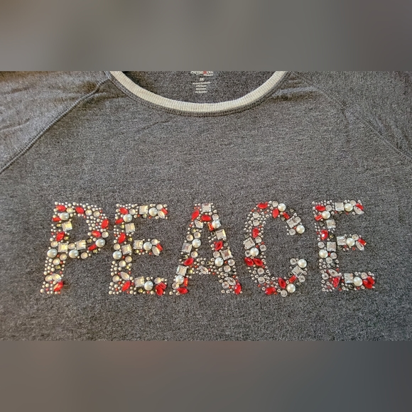 Style & Co Women Holiday Top - 2XL - Picture 2 of 5